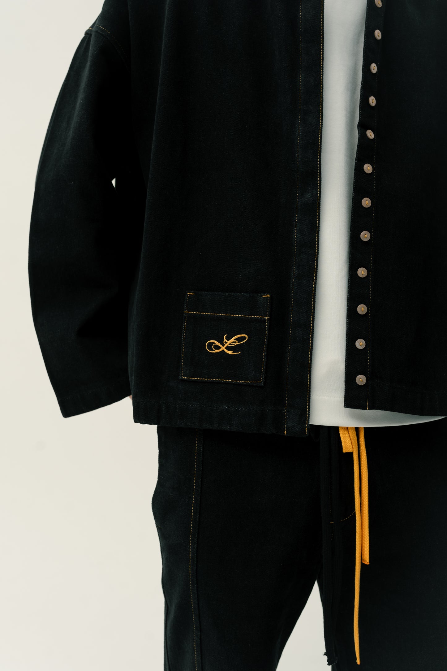 Asymmetrical Denim Jacket