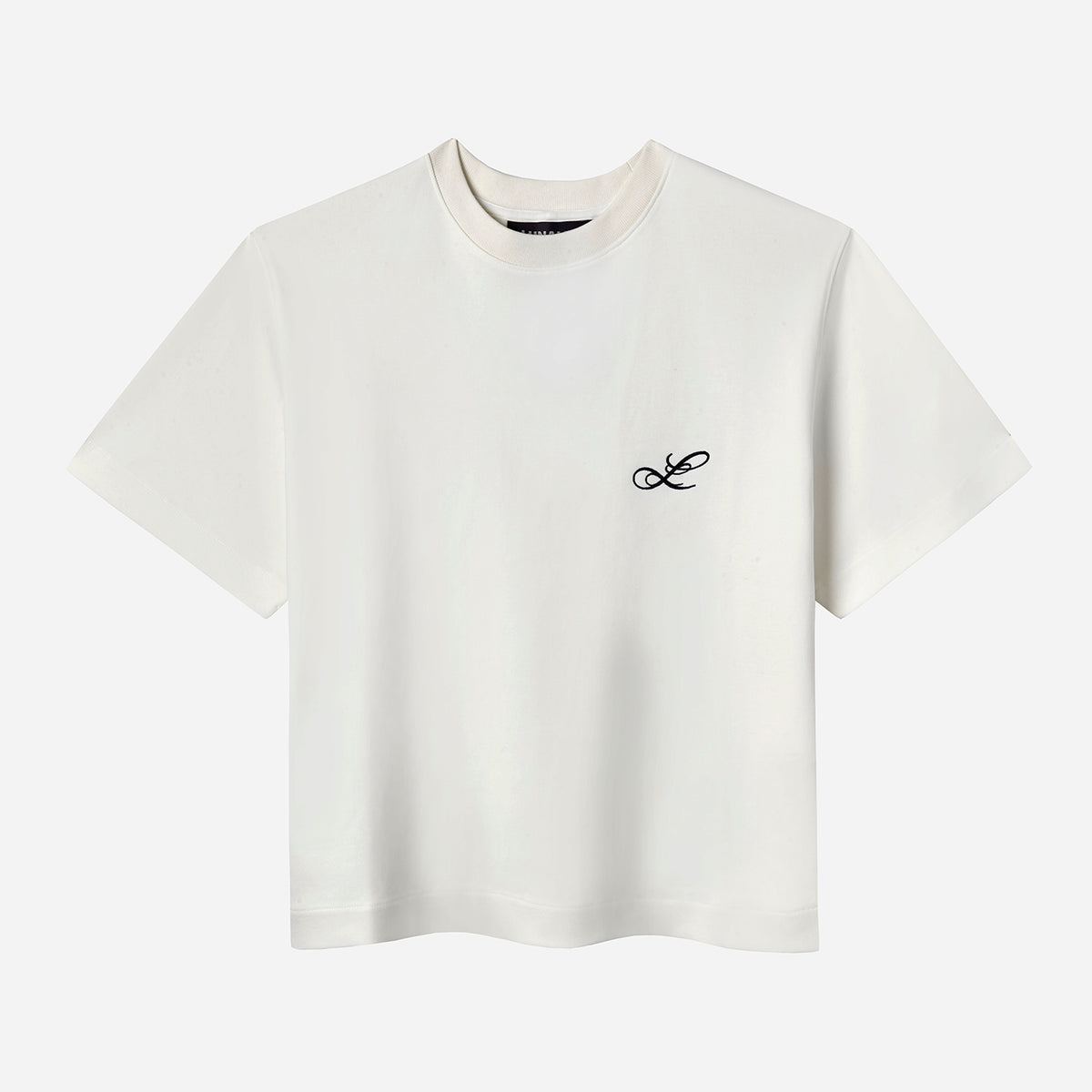 Double L Hidden Placket T-Shirt