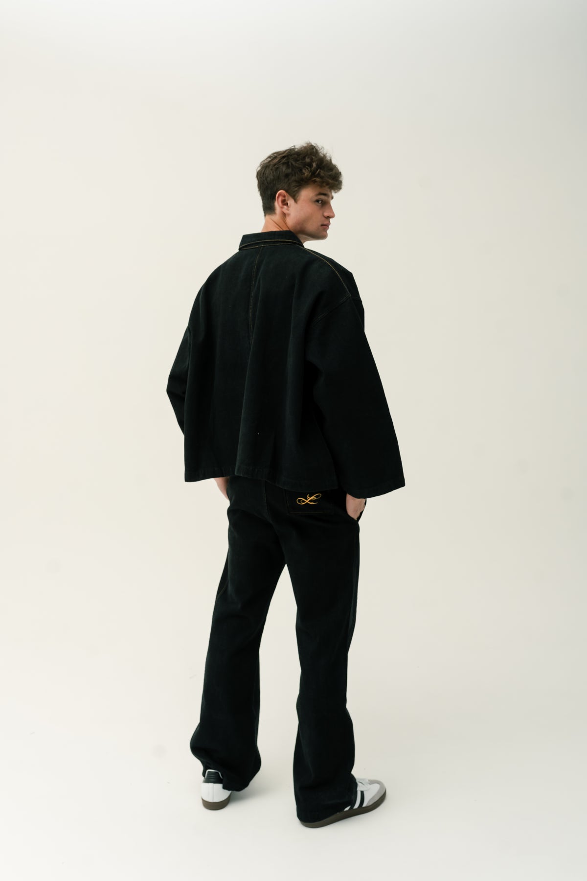 Asymmetrical Denim Jacket