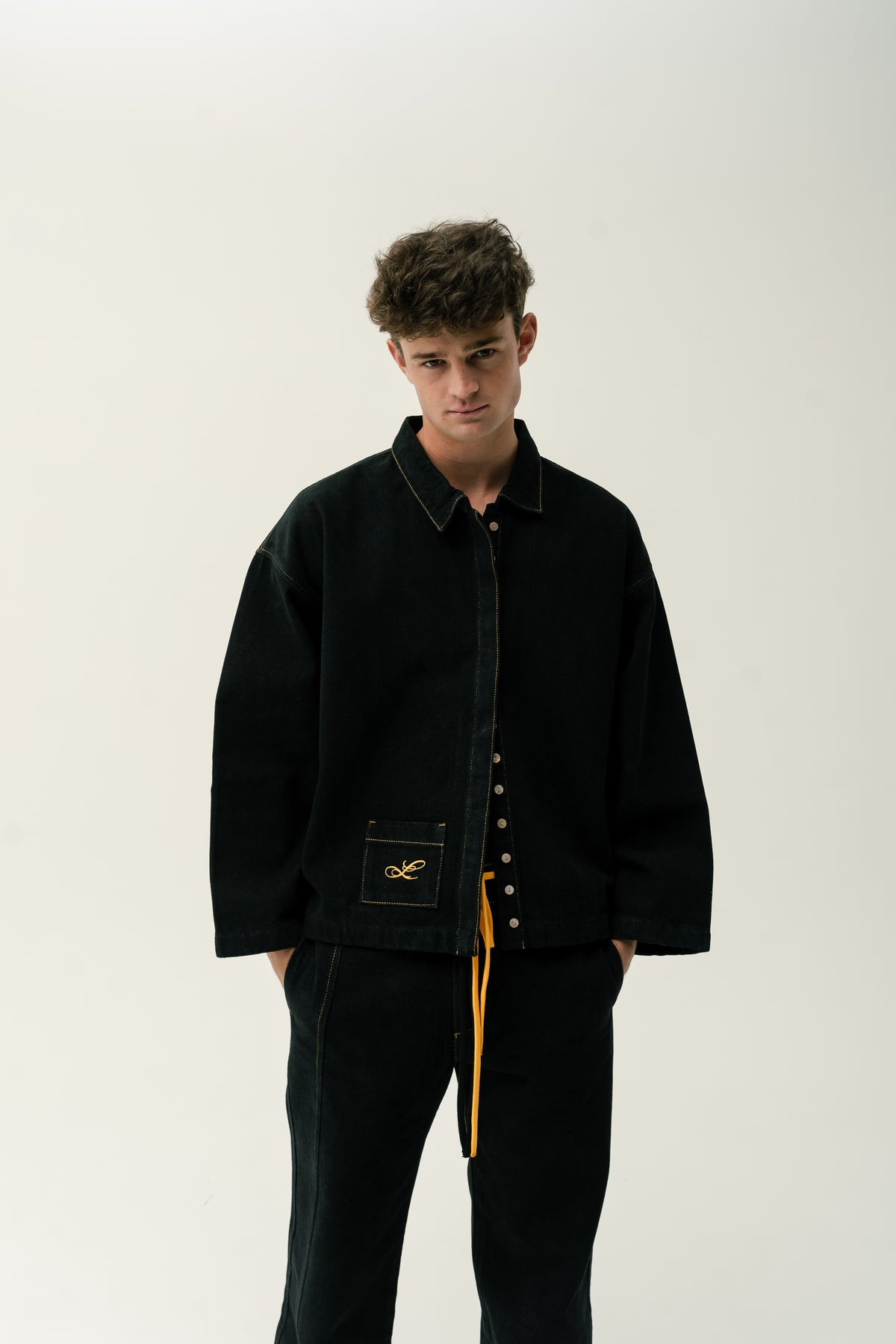 Asymmetrical Denim Jacket