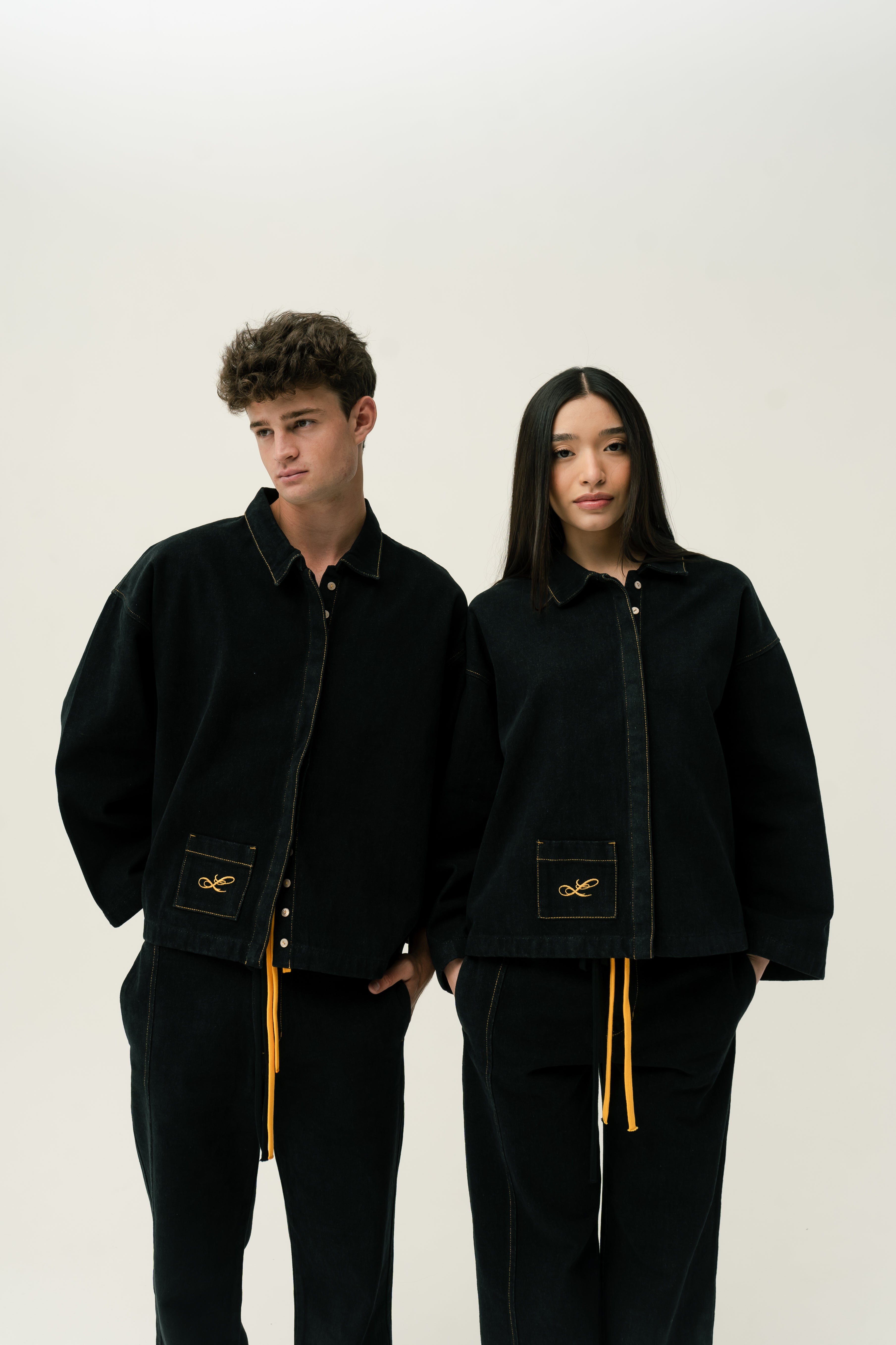 Asymmetrical Denim Jacket
