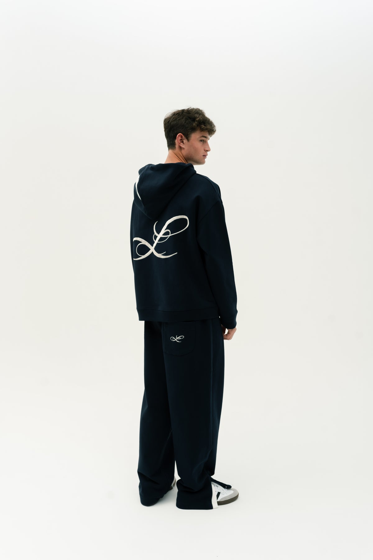 Double L Hidden Placket Sweatpants