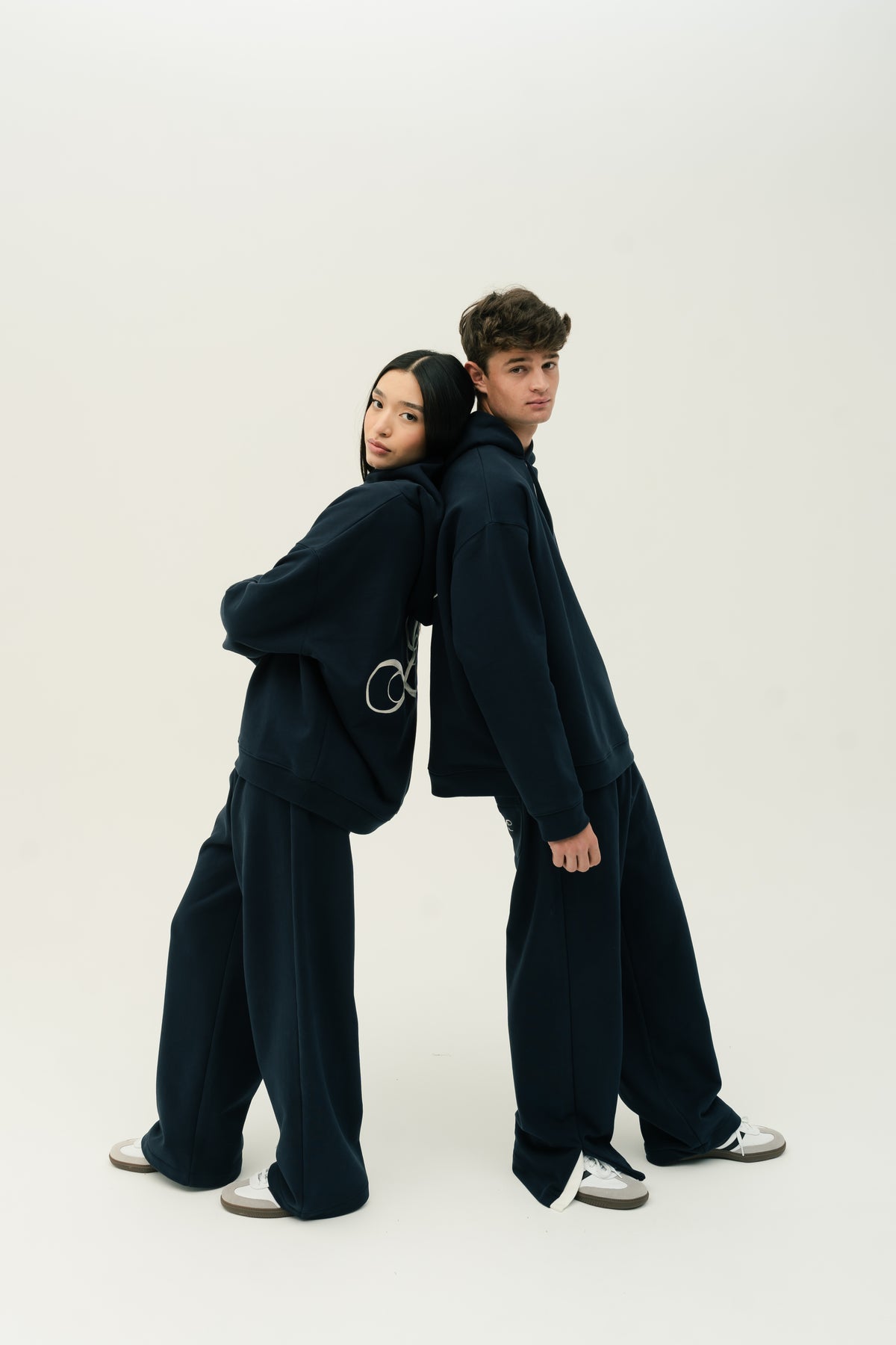Double L Hidden Placket Sweatpants