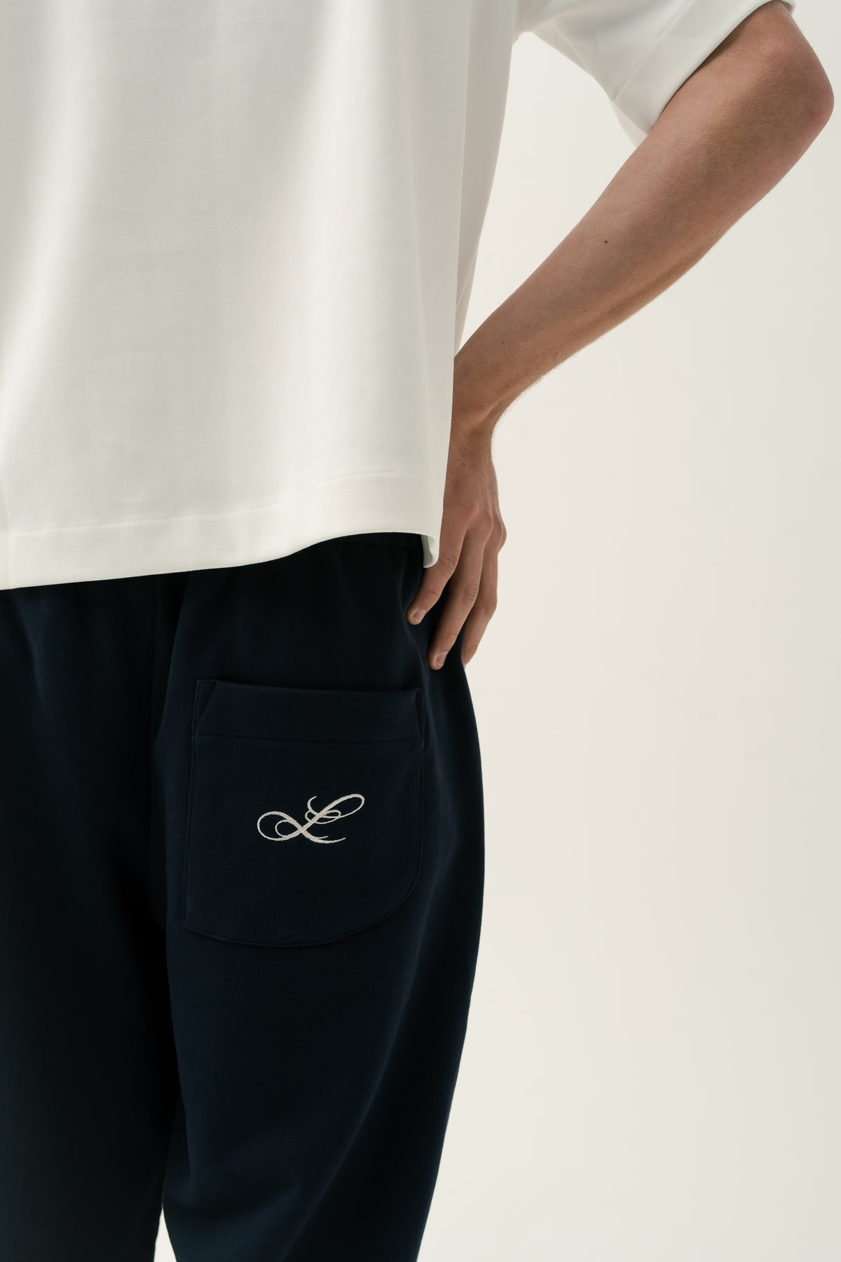 Double L Hidden Placket Sweatpants